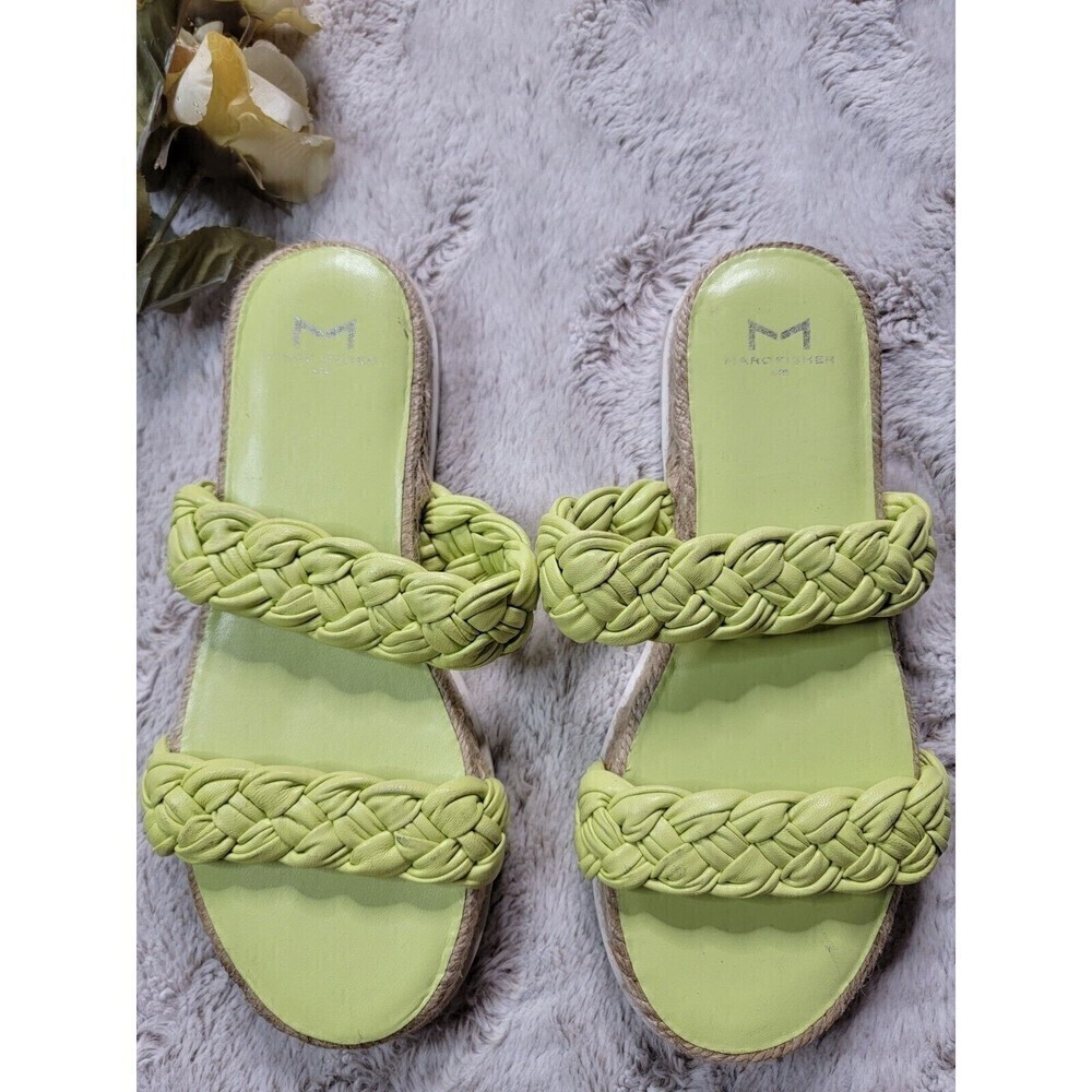 Marc Fisher Jaimee Espadrille Slip On Braided Str… - image 3